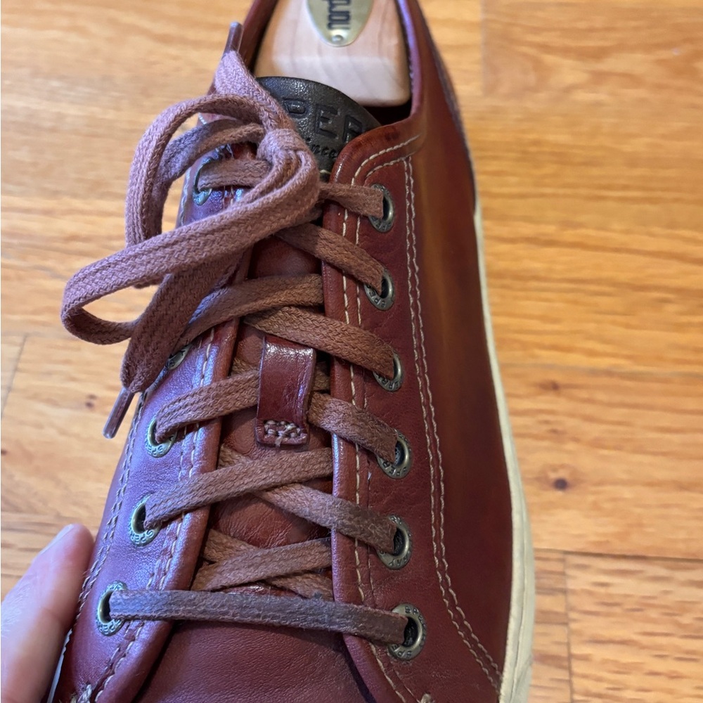 Sperry Gold coast Men's Leather Sneakers - Picture 12 of 14